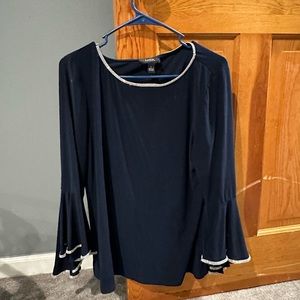 Beautiful flared rhinestone top